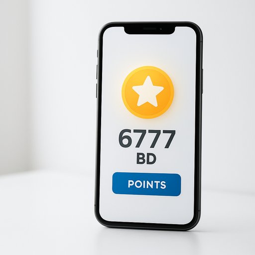6777BD in-app points feature